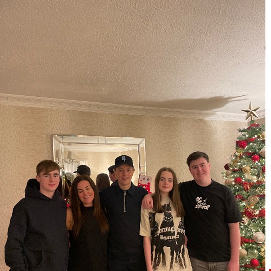 Andrew's fundraising page