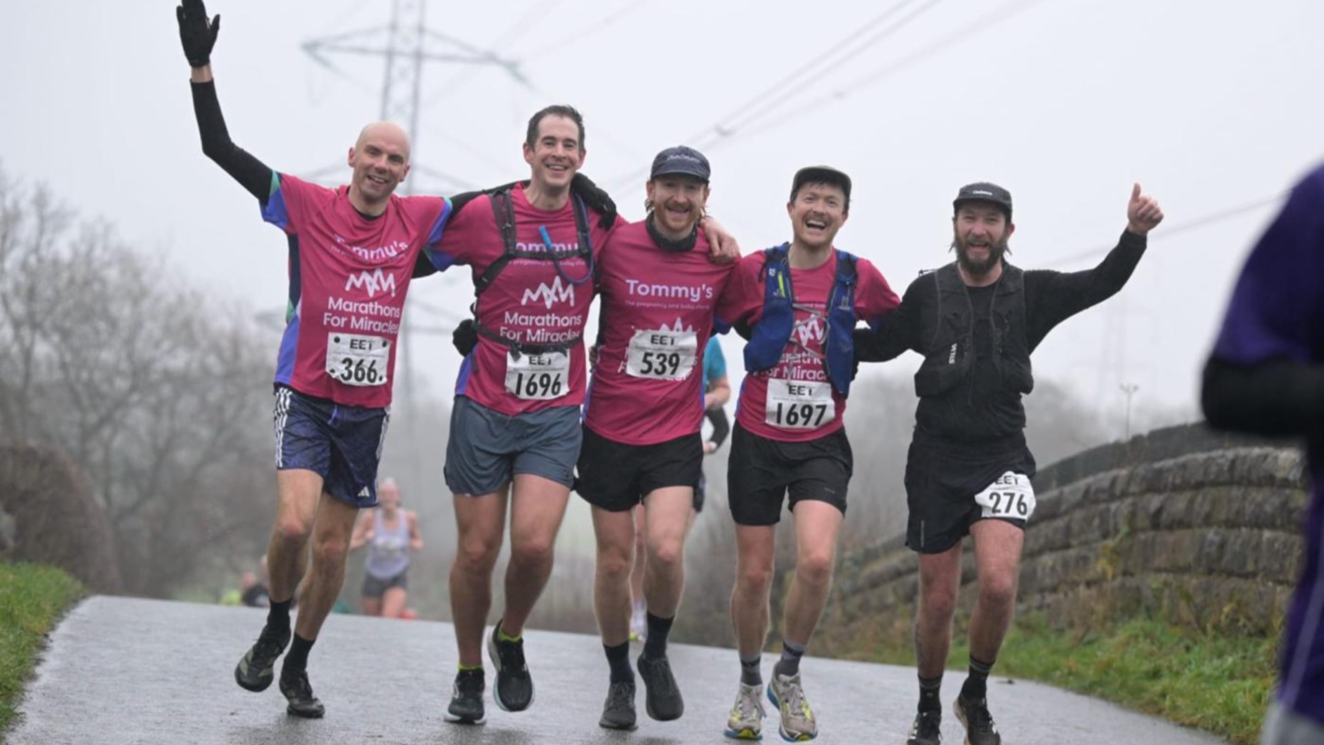 Tom's fundraiser for Tommy’s, the pregnancy and baby charity