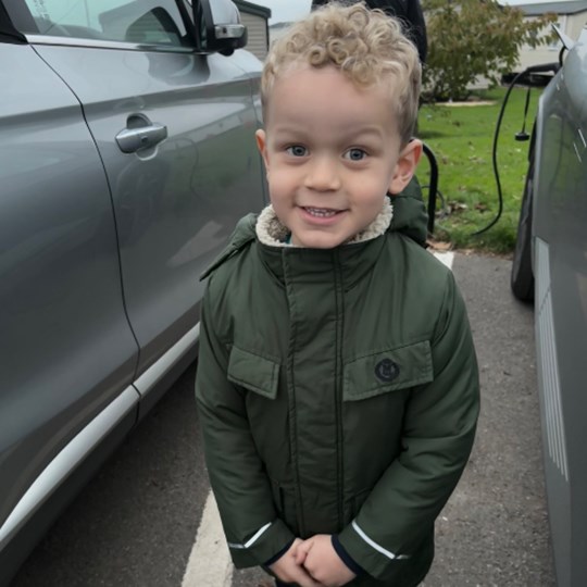 Reggie will be walking 5k this April for the National Autistic Society
