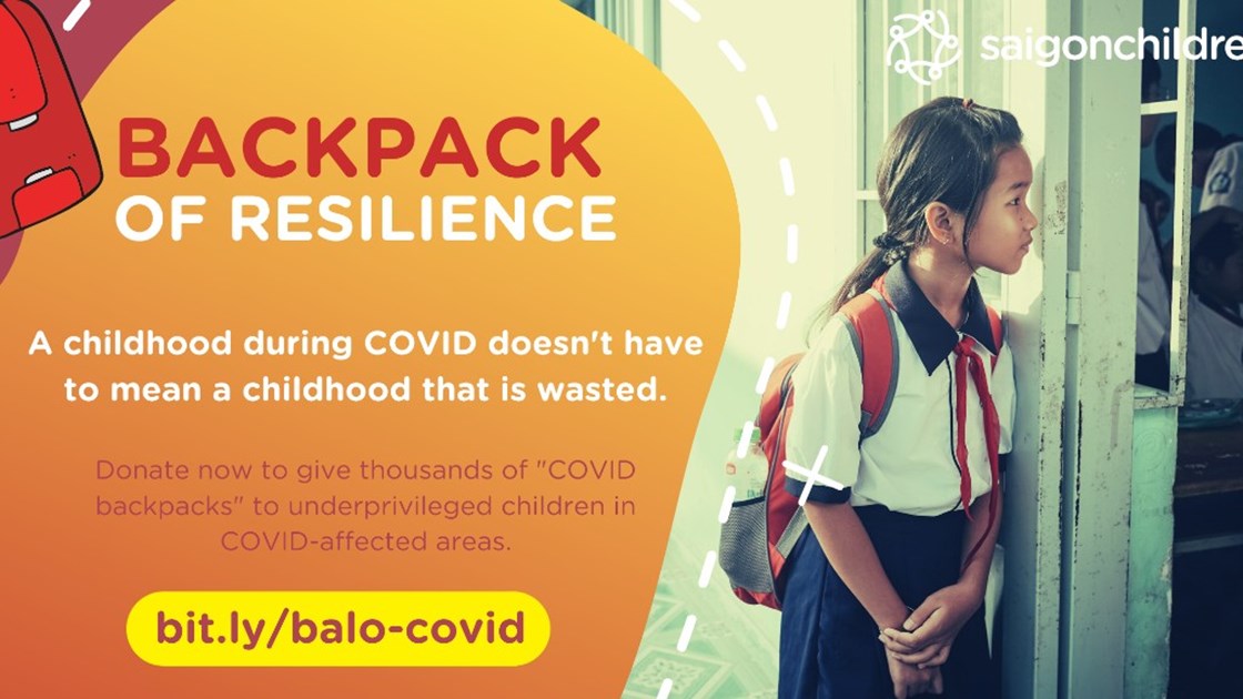 Backpacks of resilience COVID19 response JustGiving
