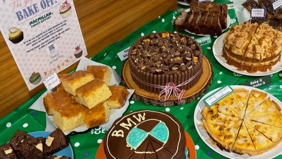Sandal Group  Macmillan Coffee Morning 2025