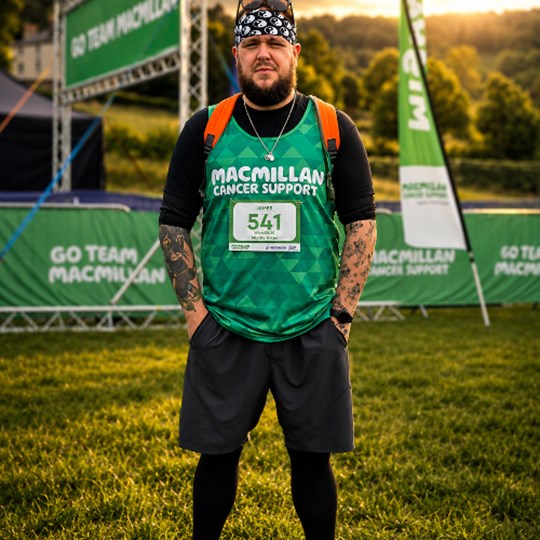 james's fundraising page