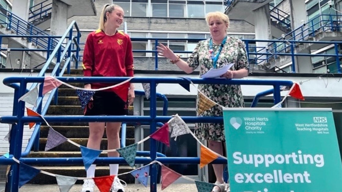 Anna Filbey is fundraising for West Herts Hospitals Charity