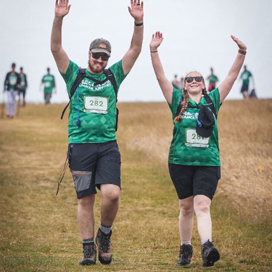 Sean's fundraising page