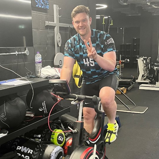 Michael's fundraising page