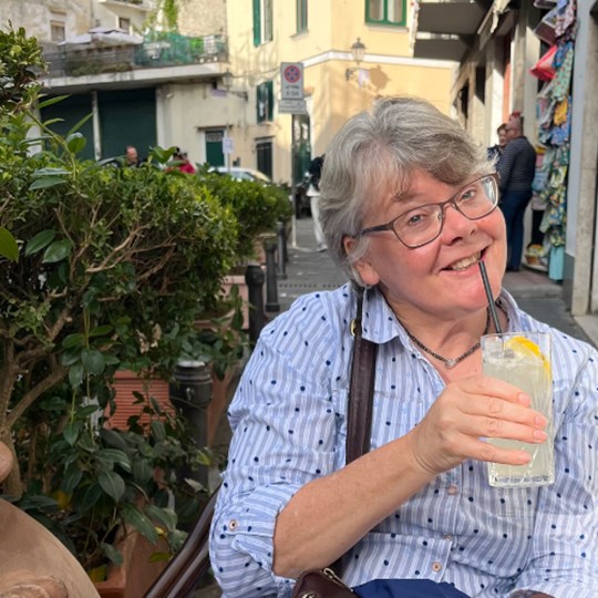 Sharon's fundraising page