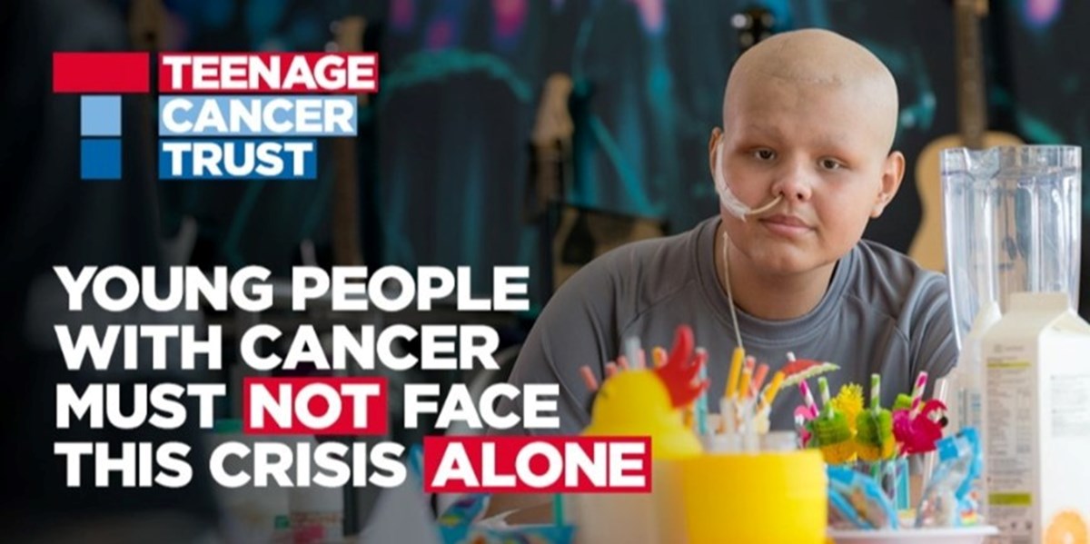 John Sargent is fundraising for Teenage Cancer Trust