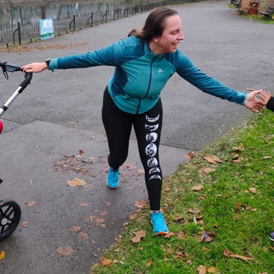 Maya's fundraising page