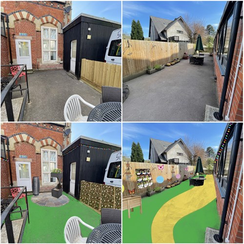Crowdfunding to help fund a sensory garden for Castleford House Nursing Home on JustGiving