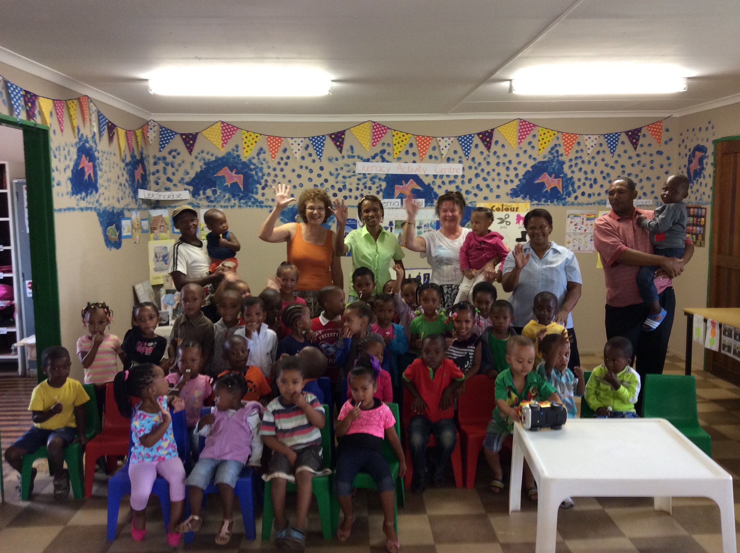 Crowdfunding to help a creche we've been supporting in a township in