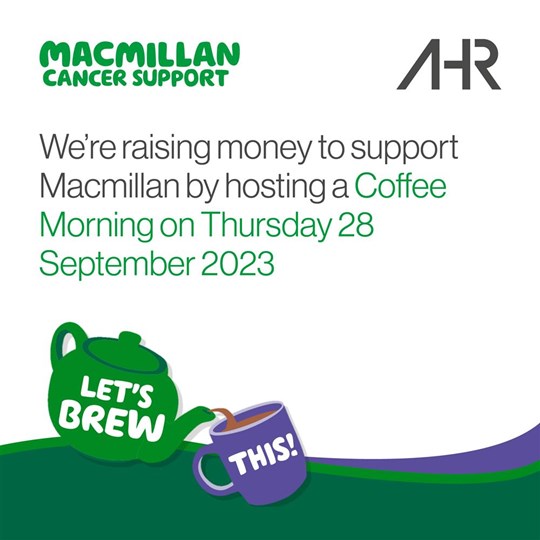 Macmillan Coffee Morning
