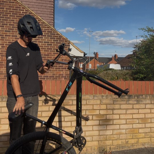 Birmzy 's NO FRONT WHEEL 100 Mile challenge