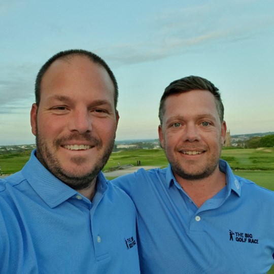 Ross and Nick Big Golf Race World Record Attempt