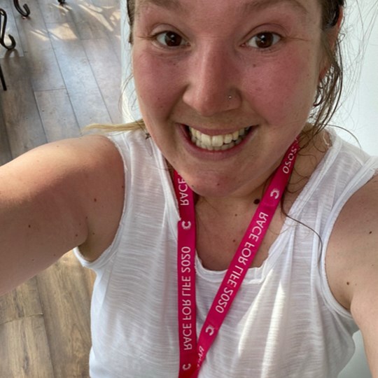 Lucy's Marie curie run