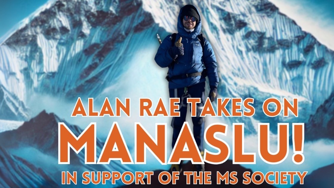 Alan Rae is fundraising for Multiple Sclerosis Society
