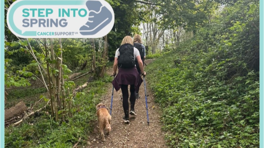 Step Into Spring 2026 - Walk for Wellbeing - JustGiving