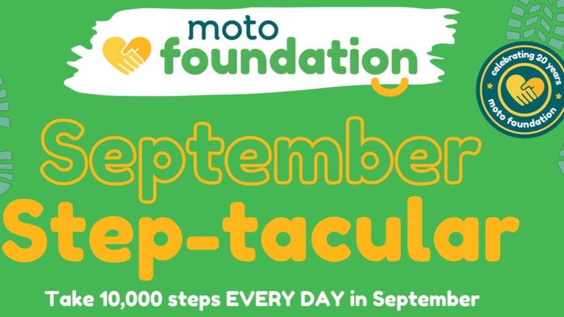 September Step-tacular: 10,000 steps a day in September - JustGiving