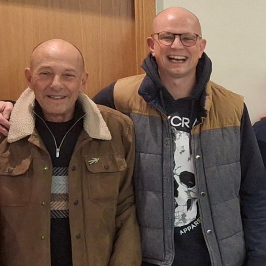 Ben, a prostate cancer survivor, march for March 11,000 steps every day in March
