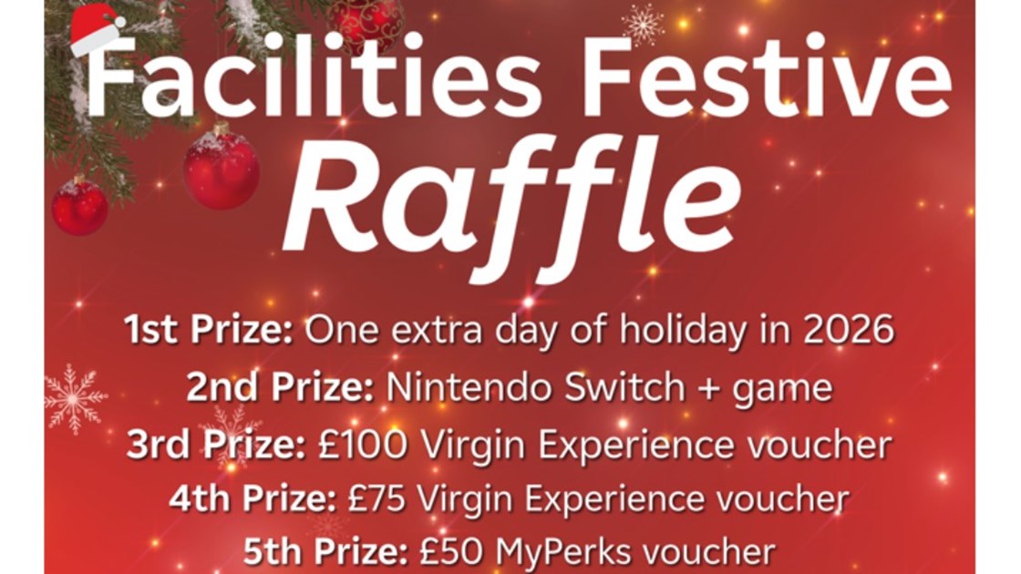 British Raffle Dalkia Facilities Festive Raffle is fundraising for British Heart ...