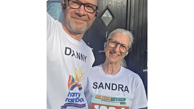 Sandra Raimbow Sandra Brown is fundraising for Harrys Rainbow