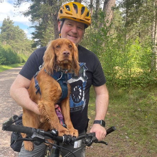 Rod's fundraising page
