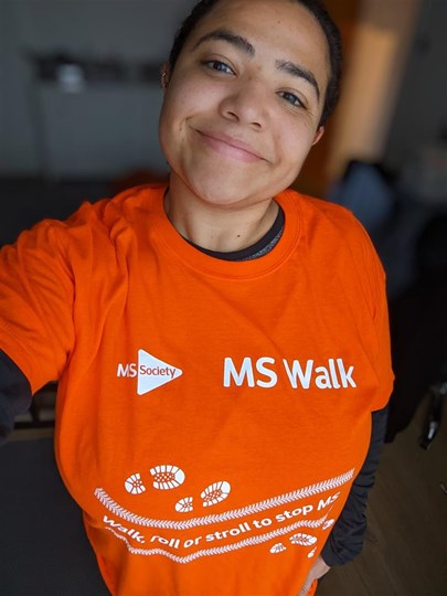 Tara walks for charity
