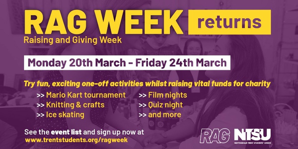 NTSU RAG is fundraising for Meningitis Research Foundation