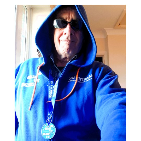 Kevin's 3rd Challenge for Diabetes UK