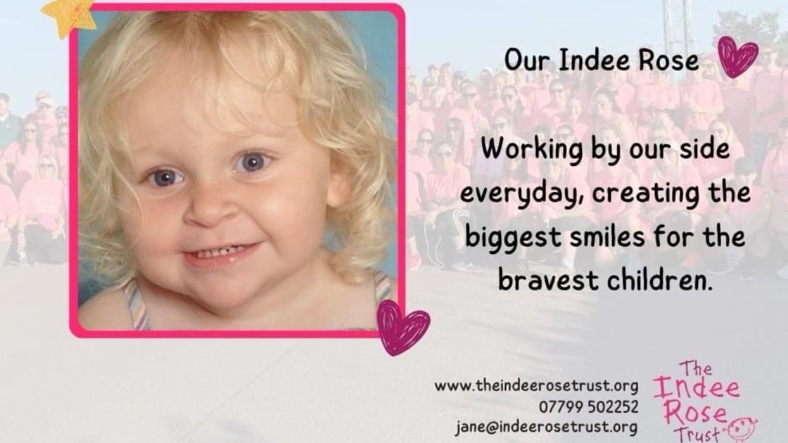 Isabel Roddy Elise Roddy is fundraising for The Indee Rose Trust