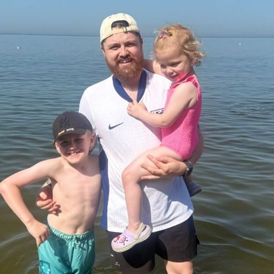 Lukes half marathon fundraising page
