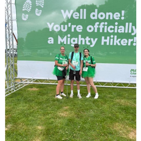 Kady's fundraising page