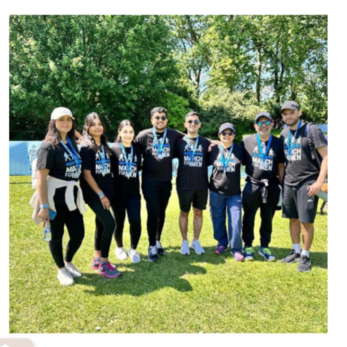 Pooja's fundraising page