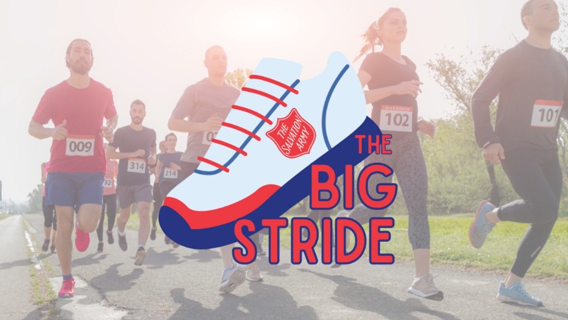 'Big Stride Challenge' - JustGiving
