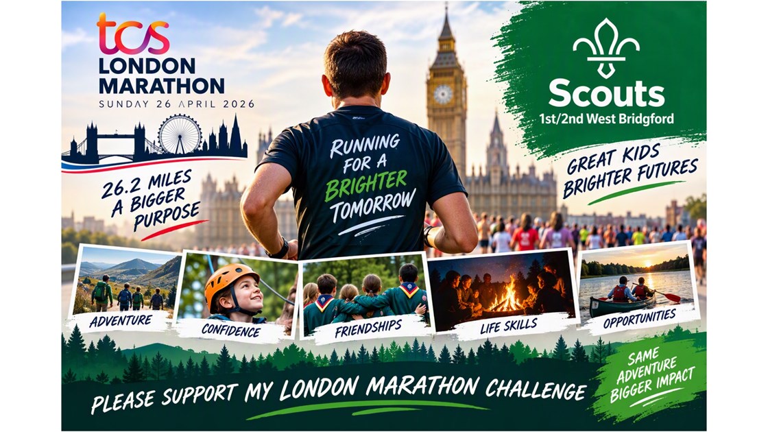 Richard Billingham is fundraising for 1st/2nd West Bridgford Scout Group