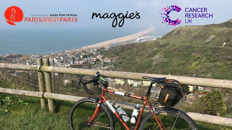 Phil Thomas - Paris-Brest-Paris to support Maggie's Centre Cambridge and Cancer Research UK in memory of Sam.