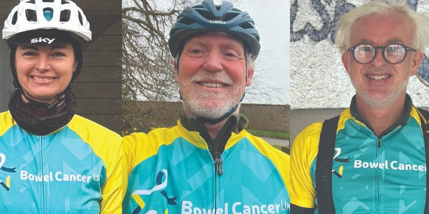 Image for Abi, Chris and Andrew tackle LeScot & LeJog for Cinders’ Memorial Cycling Challenge