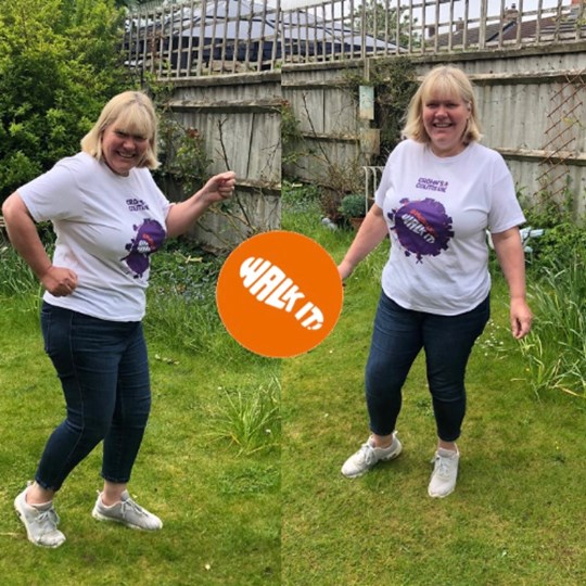 Sue's fundraising page