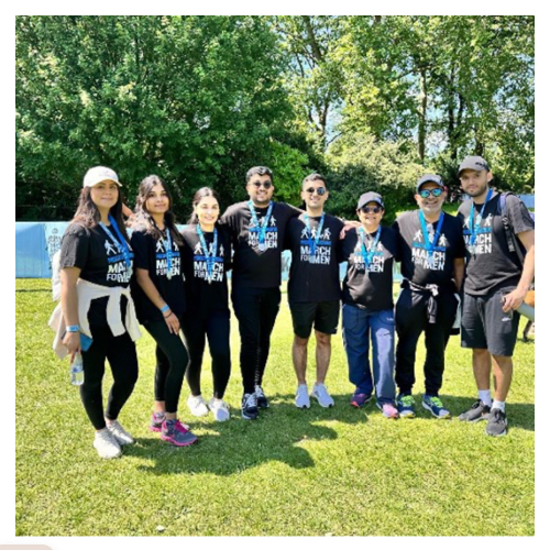 Suraj's fundraising page