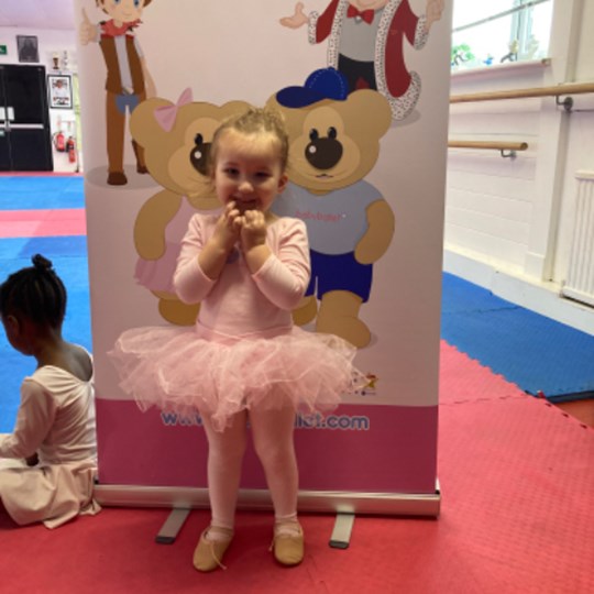 Nola's Baby Ballet fundraising page