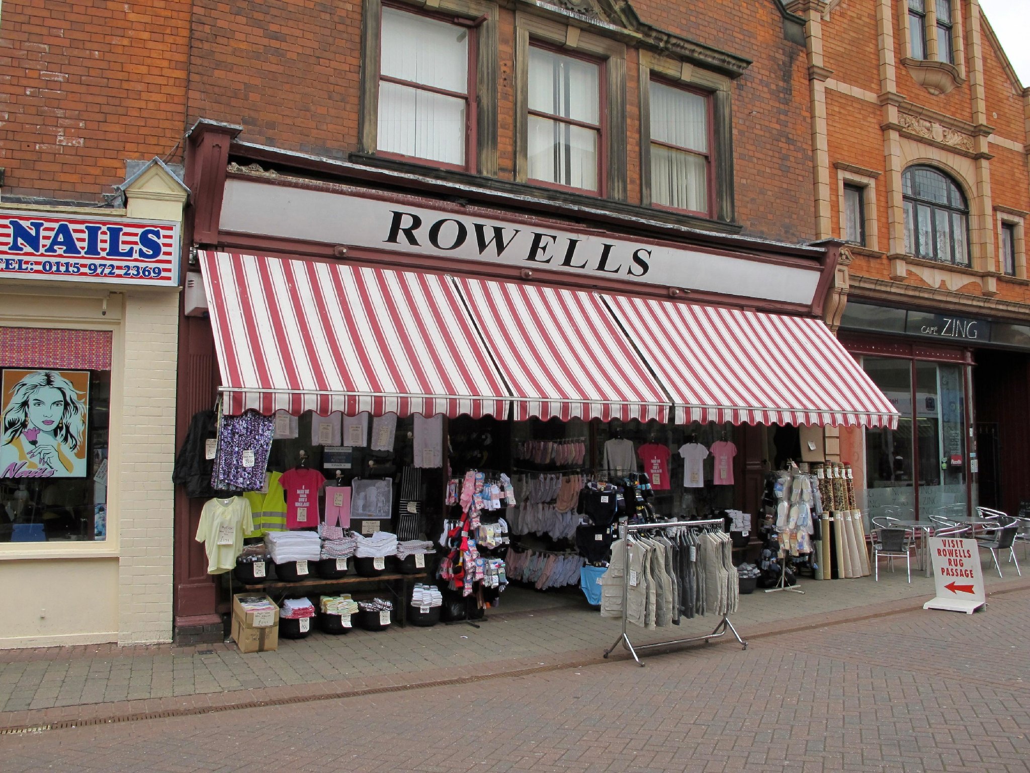 Crowdfunding to help Rowells in Long Eaton to restore the shop front to