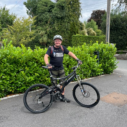 Martyn's Cycle Challenge in August