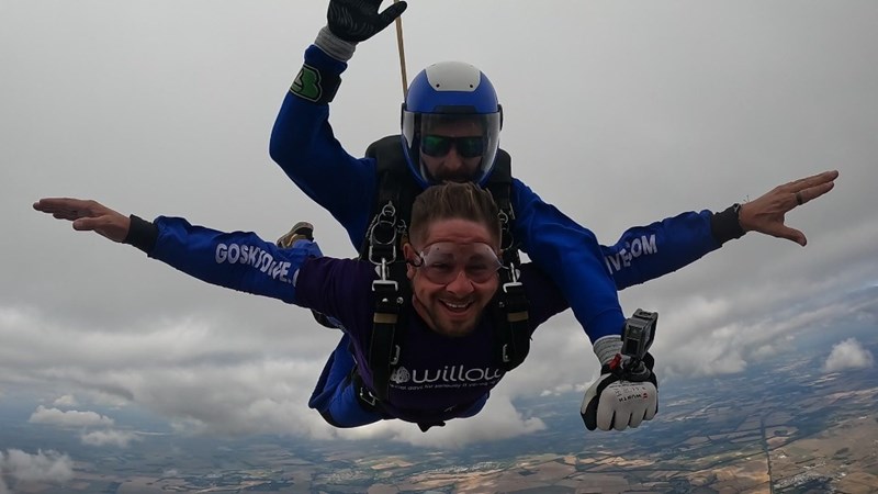 Go Grab Life Skydive 2026 - Jump For Willow - JustGiving