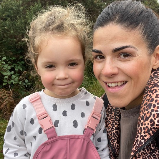 Georgia's fundraising page