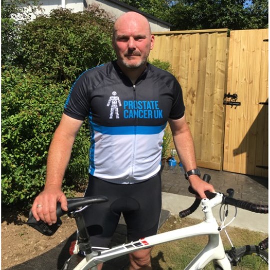 Steve Hill's Cycle The Month for Prostate Cancer UK - 300 miles
