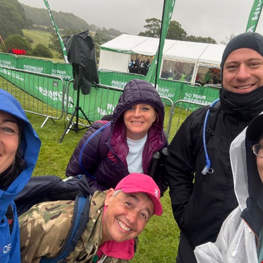 Nicola's fundraising page
