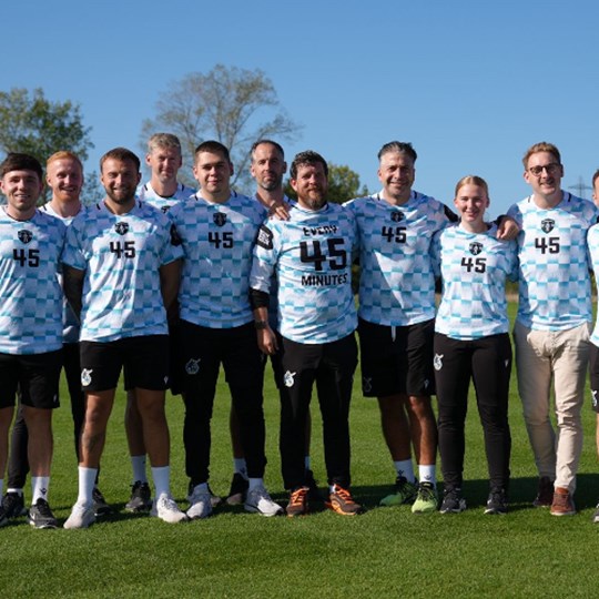 Darrell's fundraising page