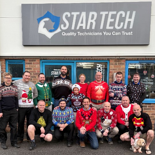 Star Tech - Christmas Jumper Day