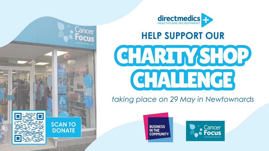 Direct Medics is fundraising for Cancer Focus Northern Ireland