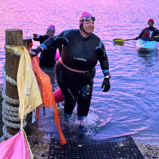 Keeley's fundraising page