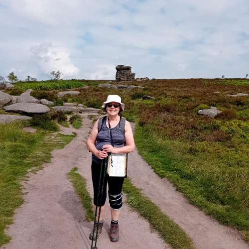 Vivien's Big Lent Walk